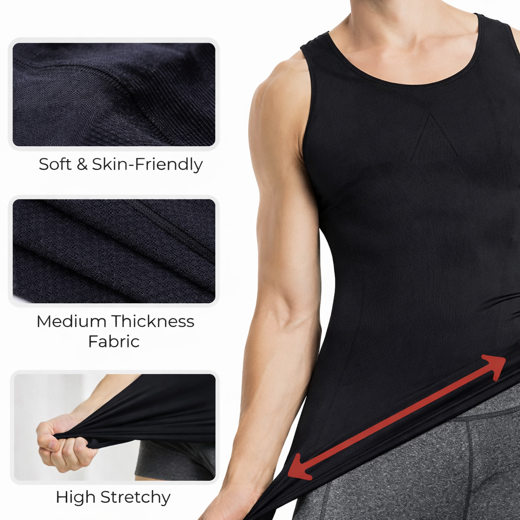 Men's Solid Compression Flexvest